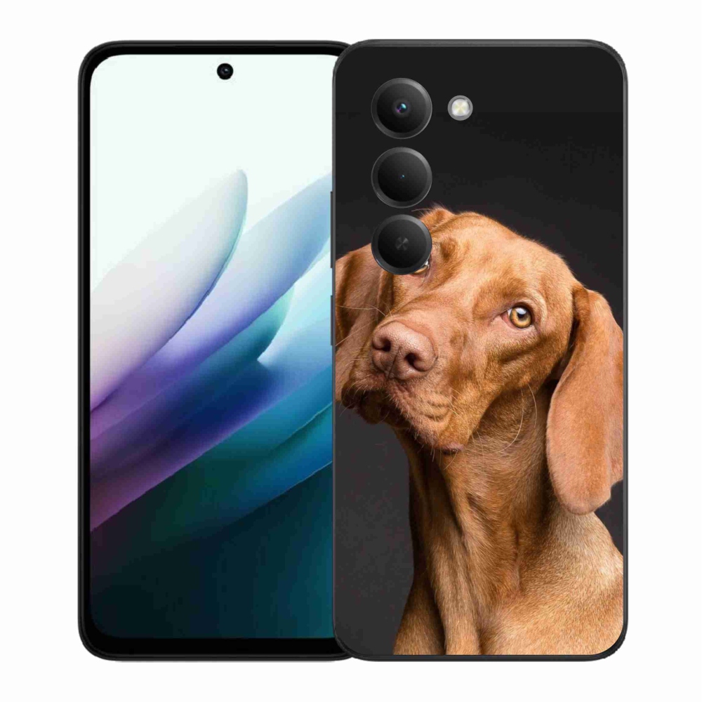 Gelový kryt mmCase na Xiaomi Redmi 15 4G/5G (171mm) - maďarský ohař