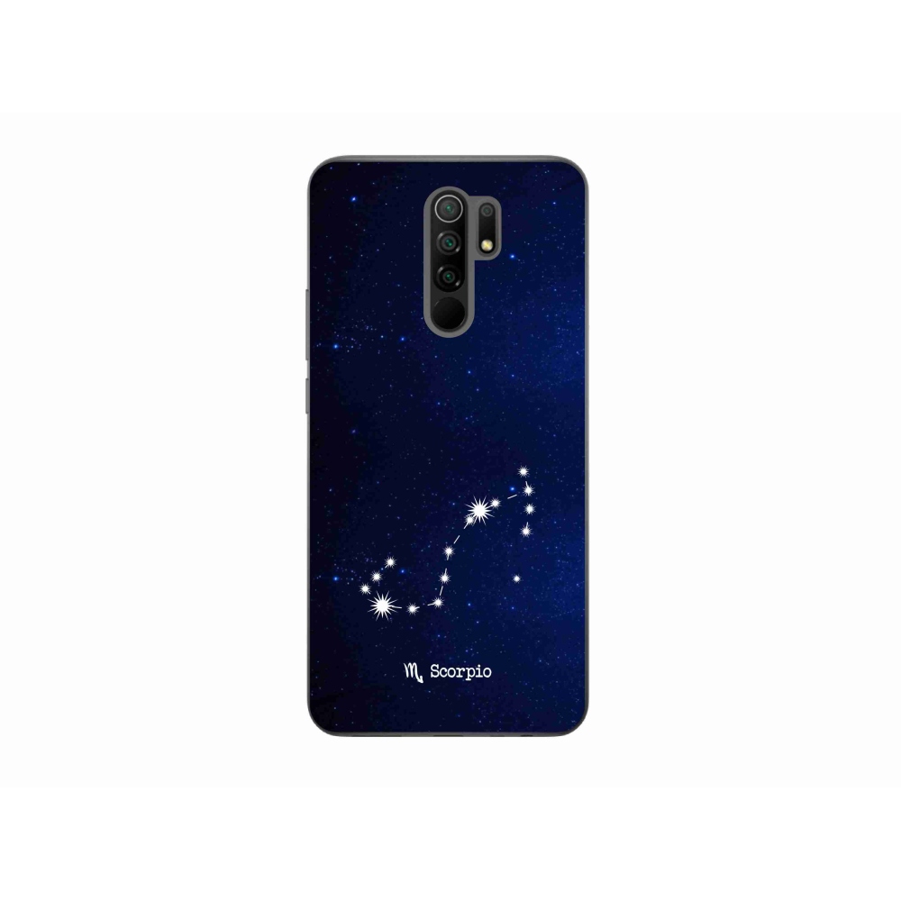 Gelový kryt mmCase na Xiaomi Redmi 9 - souhvězdí Štíra