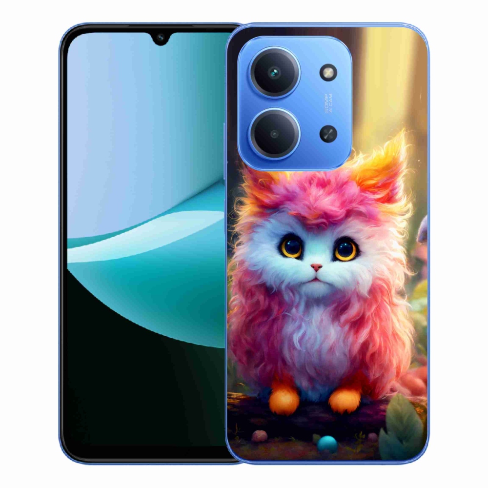 Gelový kryt mmCase na Xiaomi Redmi 15C 4G/5G (173mm) - roztomilé kotě 5