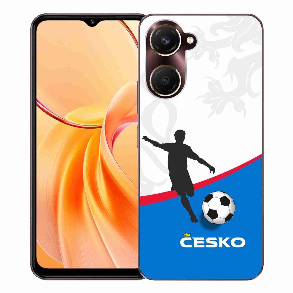 Gelový kryt mmCase na Vivo Y28s 5G - fotbal Česko 1