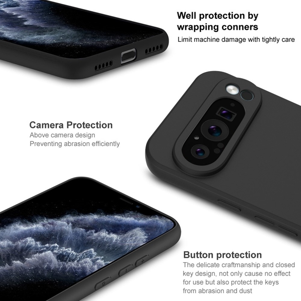 IMK gelový obal na Google Pixel 9 Pro XL - černý
