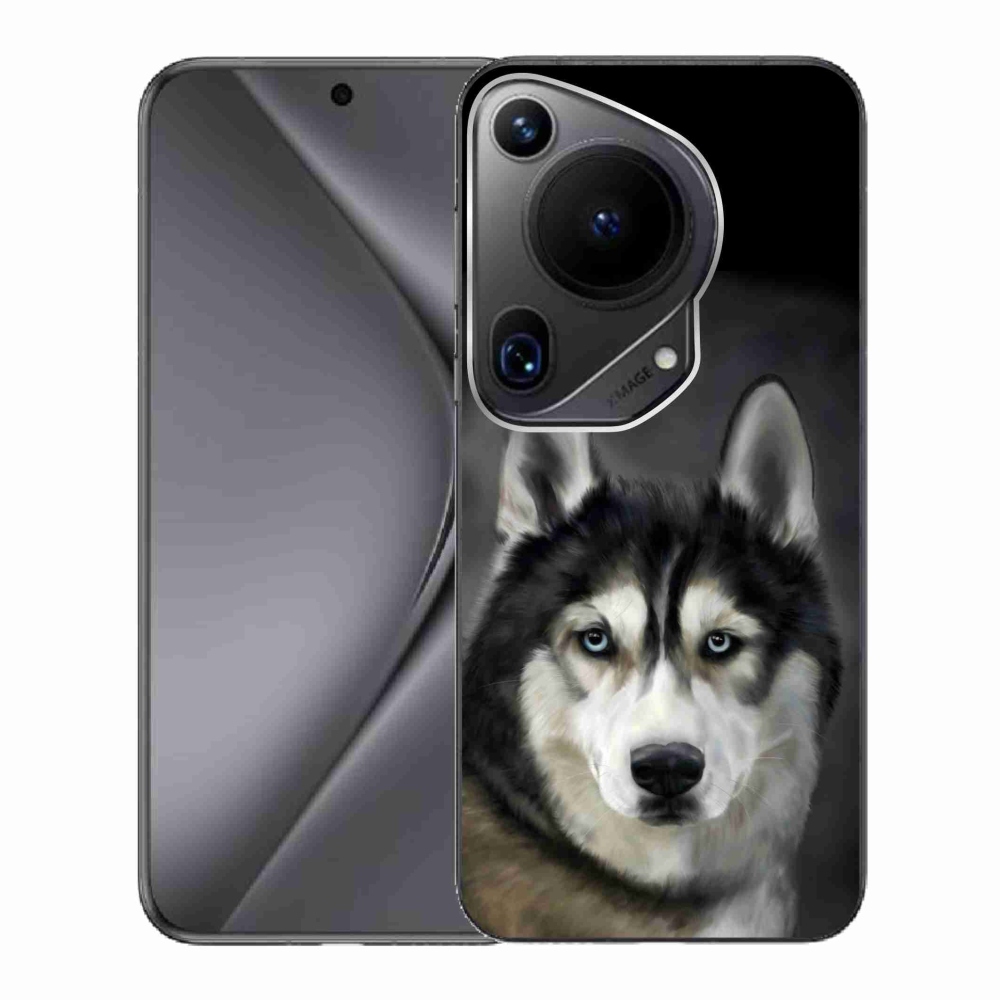 Gelový obal mmCase na Huawei Pura 70 Ultra - husky