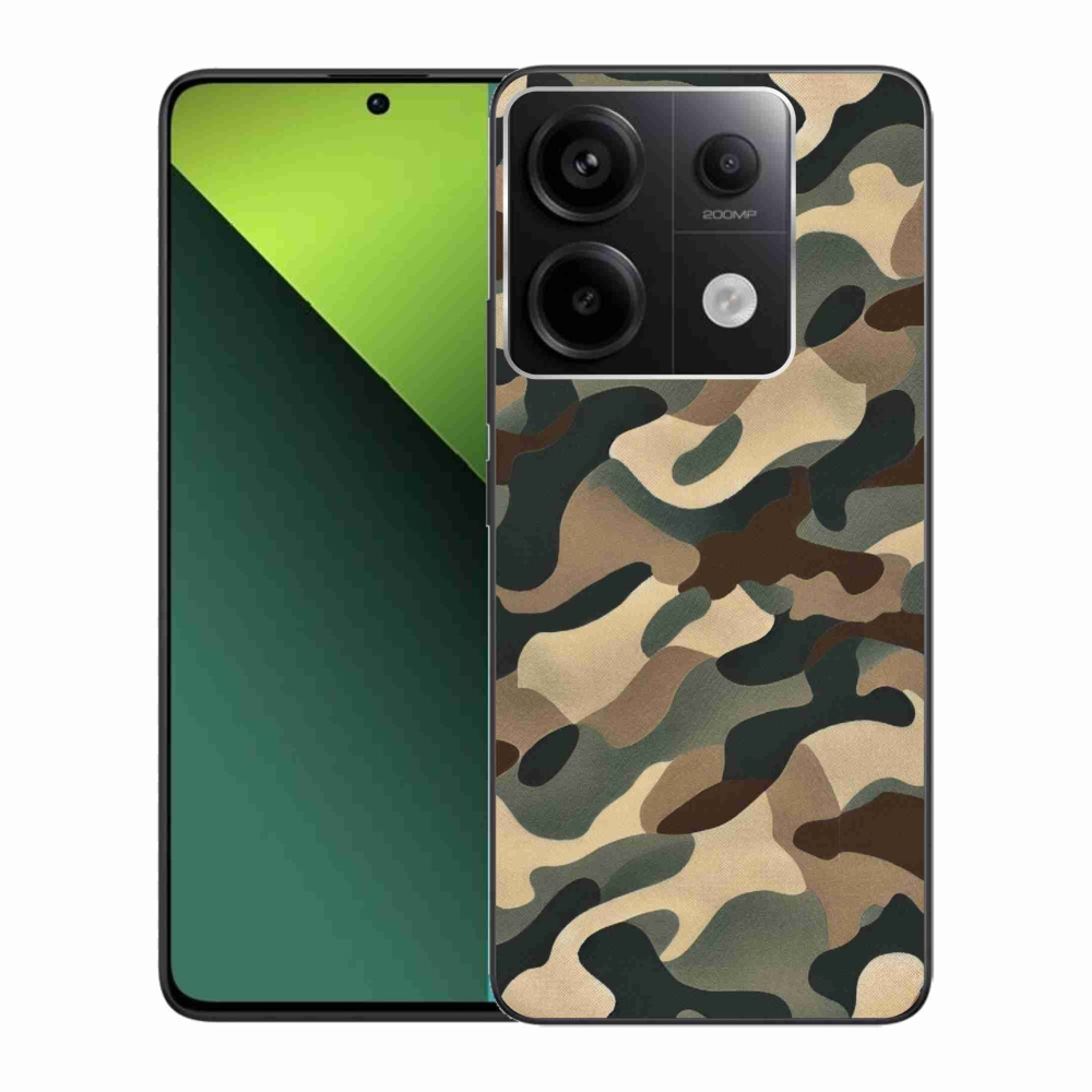 Gelový kryt mmCase na Xiaomi Redmi Note 13 Pro 5G/Poco X6 5G - maskáčový vzor 11