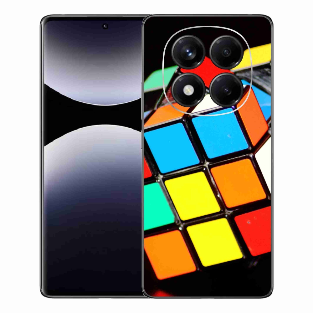 Gelový kryt mmCase na Xiaomi Redmi Note 14 Pro - rubikova kostka