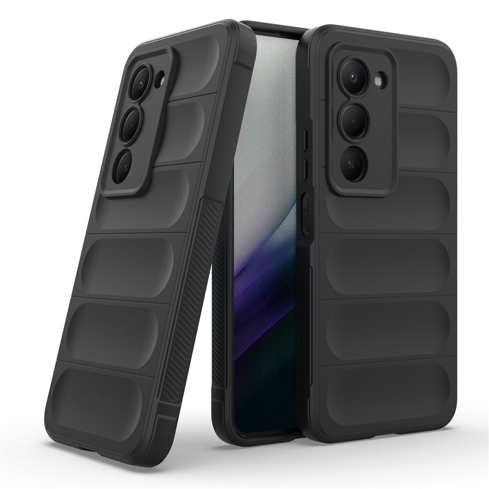 Rugg odolný gelový obal na Xiaomi Redmi 15 4G (171mm) - černý