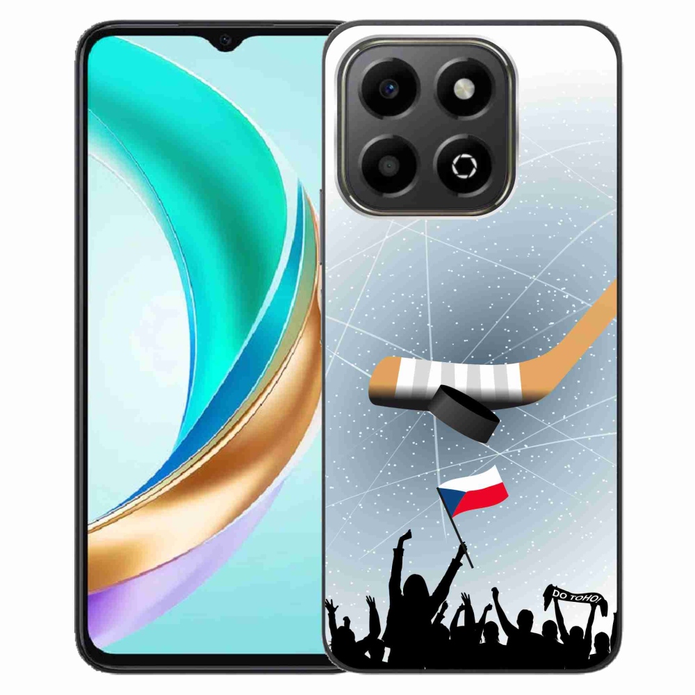 Gelový kryt mmCase na Honor X6b - fanoušci hokeje