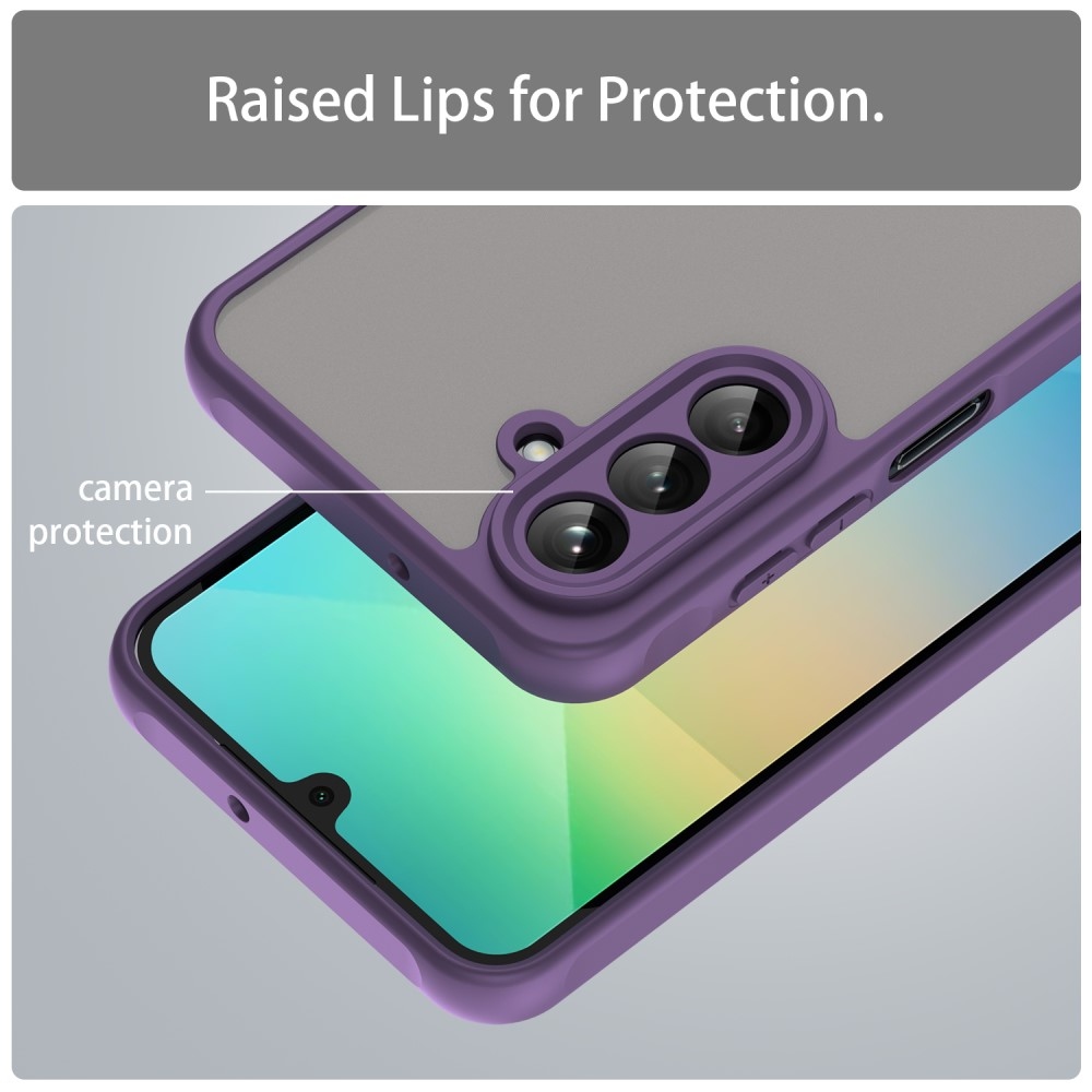 Proof gelový obal s pevnými zády na Samsung Galaxy A26 5G - fialový
