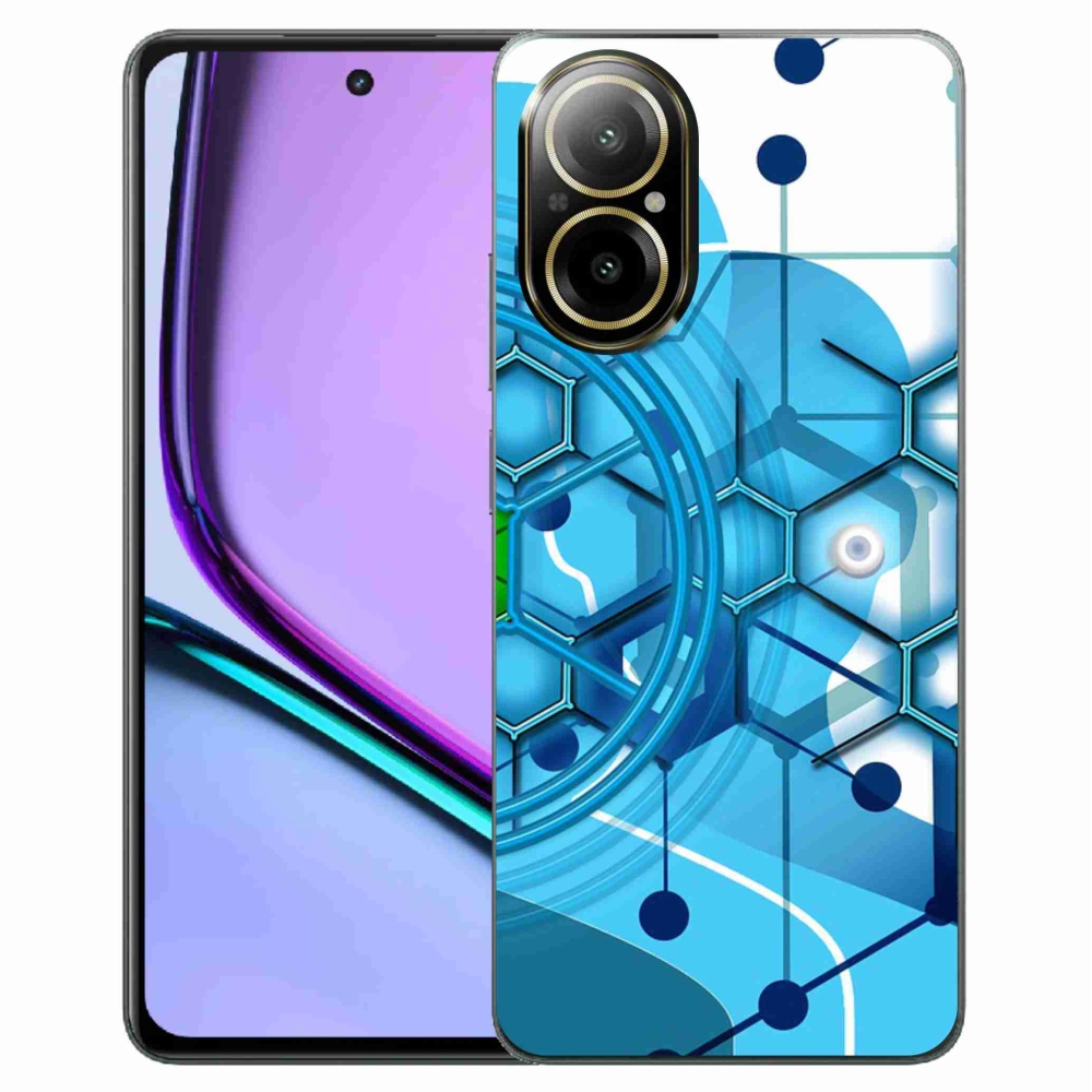 Gelový kryt mmCase na Realme C67 - abstraktní vzor 2