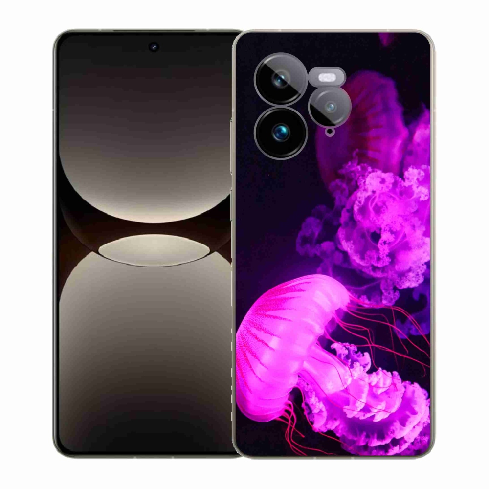 Gelový kryt mmCase na Realme GT 7 Pro 5G - medúza 1