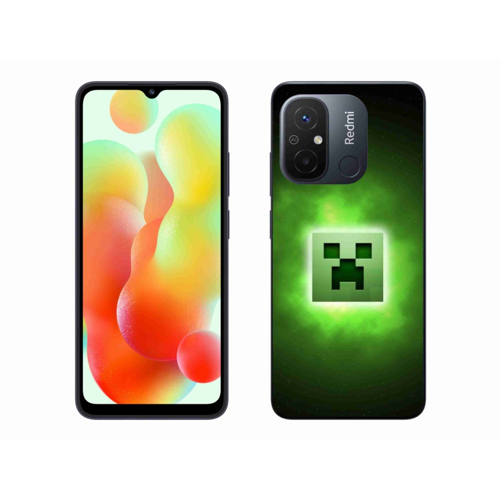 Gelový kryt mmCase na Xiaomi Redmi 12C - minecraft