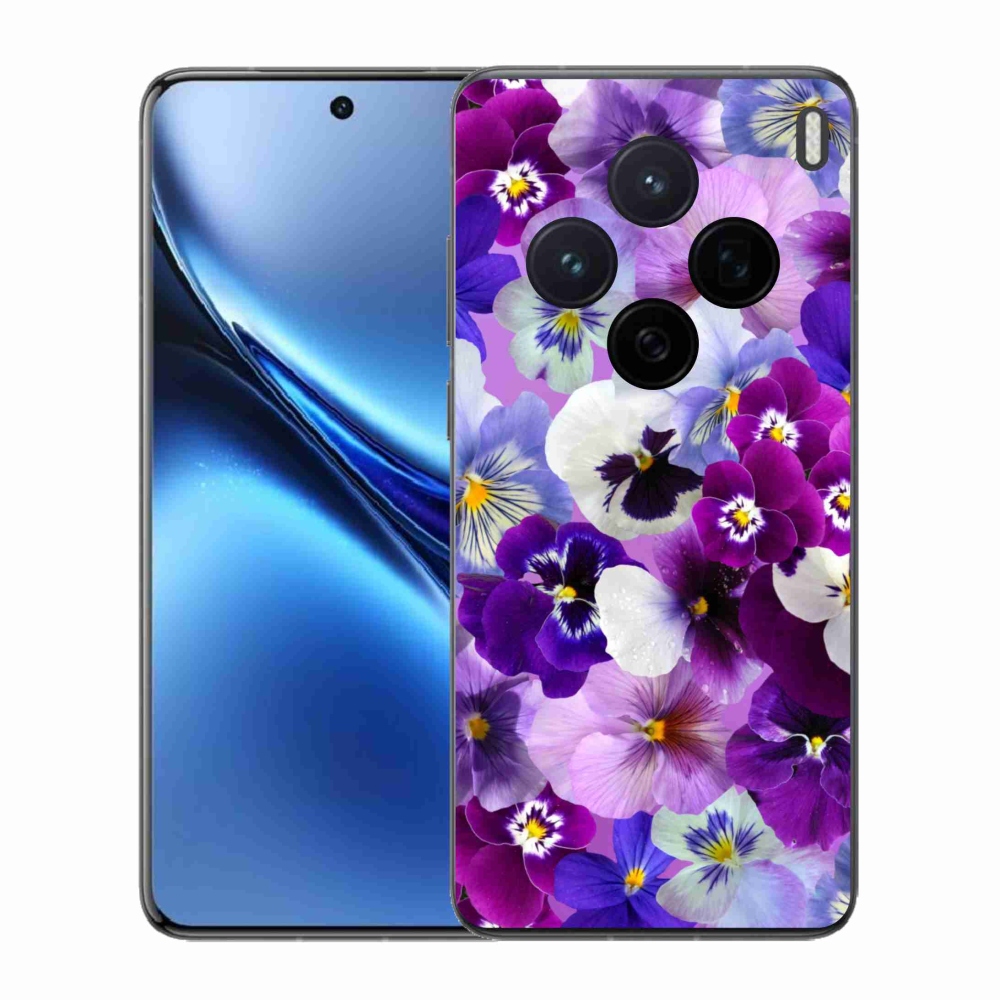 Gelový kryt mmCase na Vivo X200 5G - květiny 9