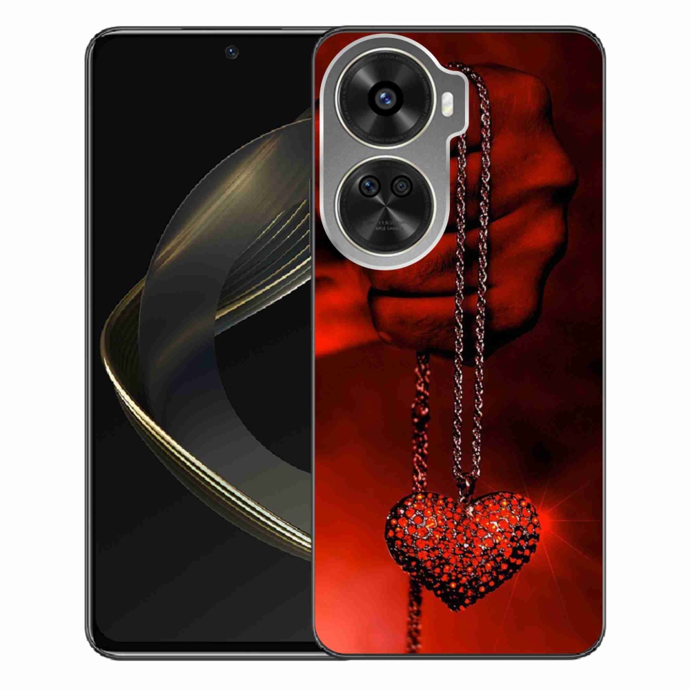 Gelový kryt mmCase na Huawei Nova 12 SE - náhrdelník