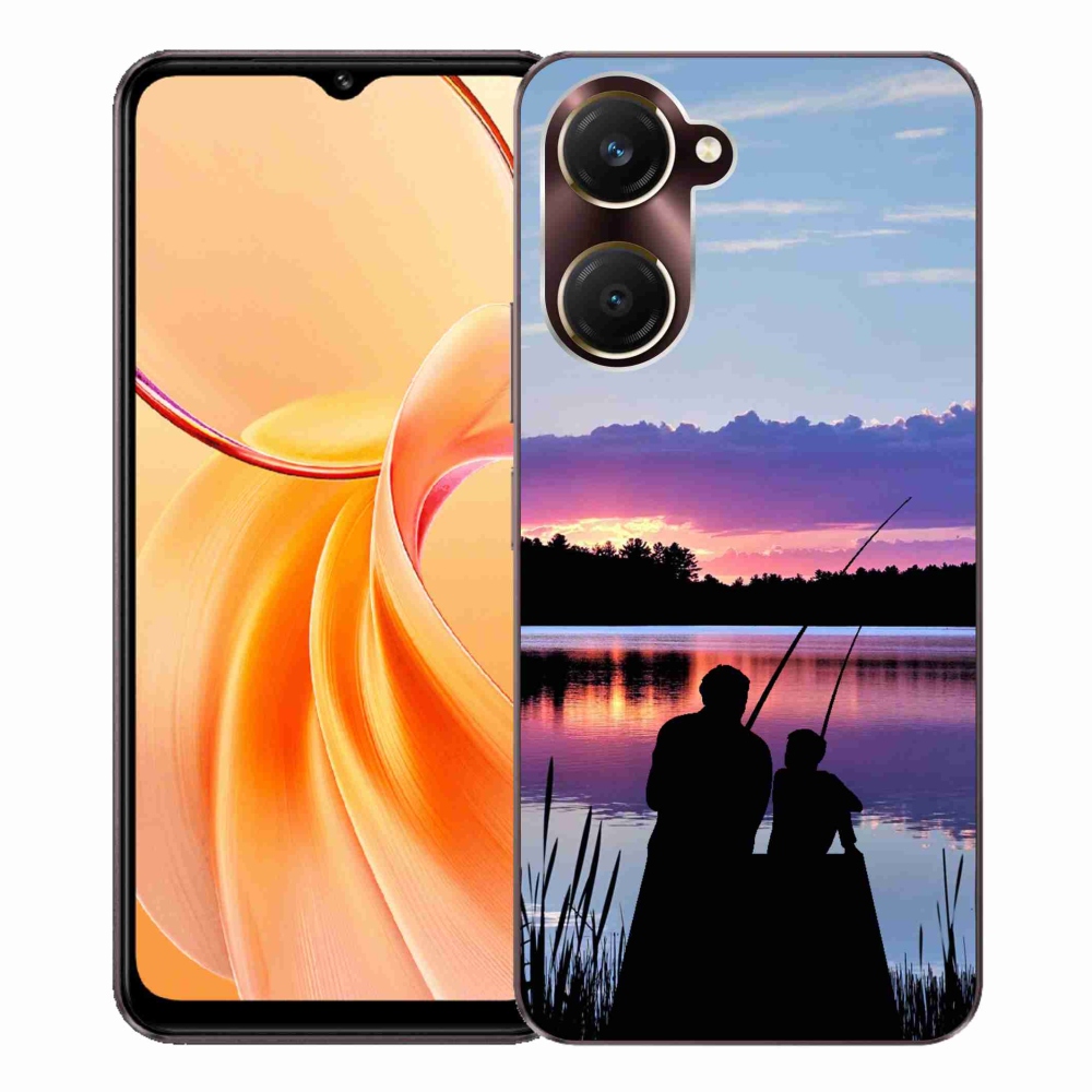 Gelový kryt mmCase na Vivo Y28s 5G - rybaření 2