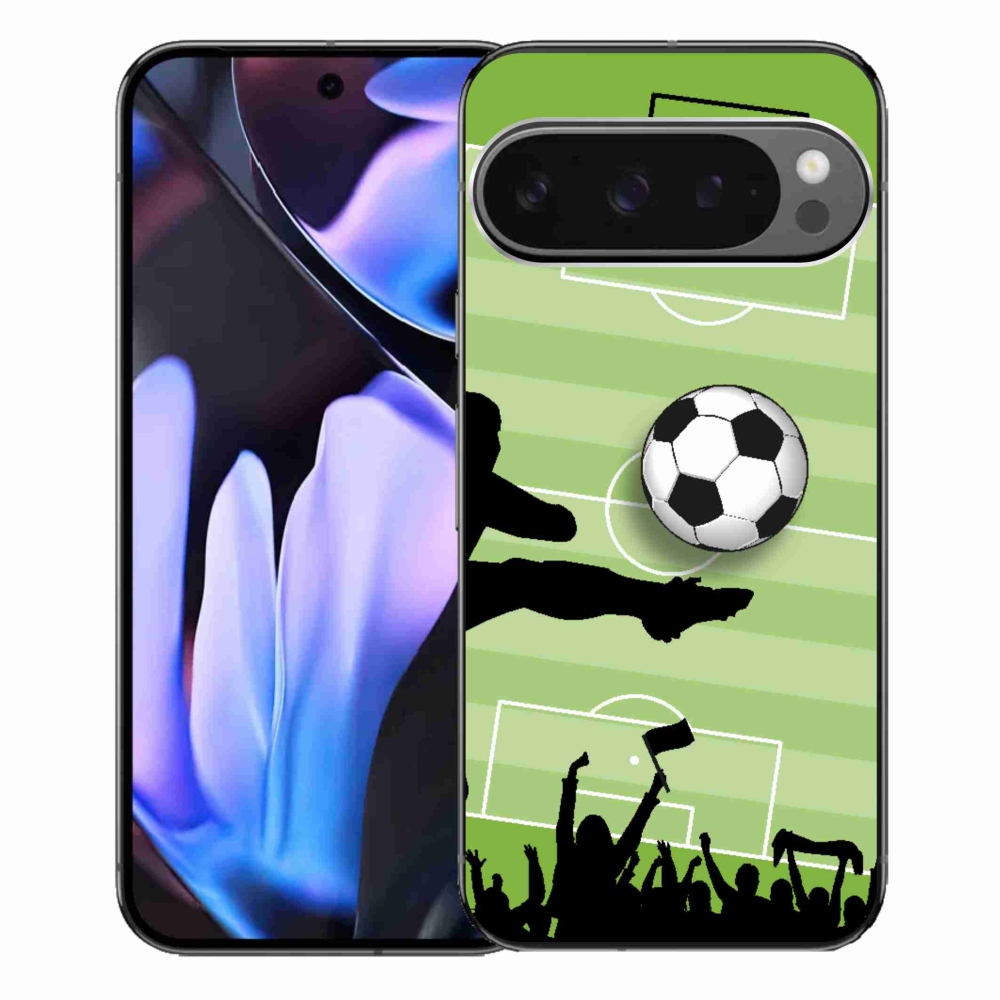 Gelový kryt mmCase na Google Pixel 9 Pro XL - fotbal 3
