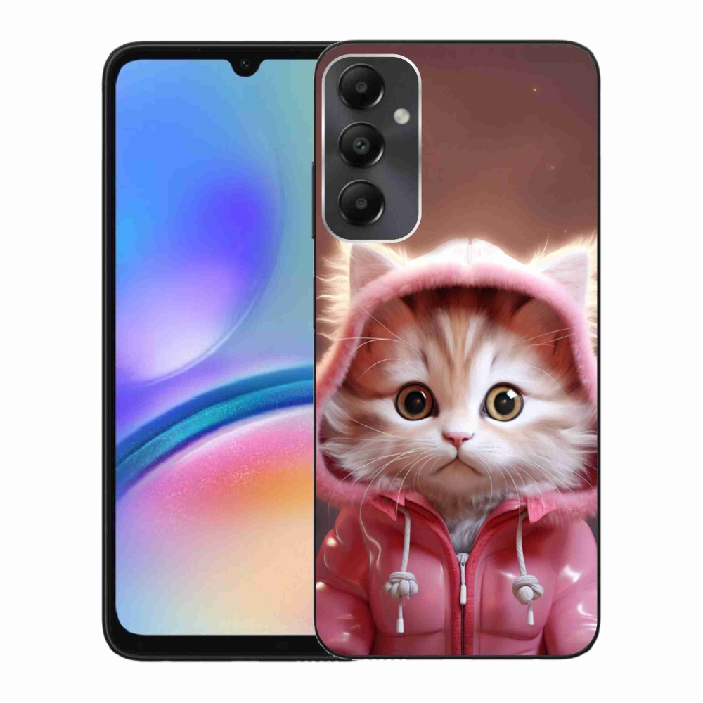 Gelový kryt mmCase na Samsung Galaxy A05s - roztomilé kotě 3