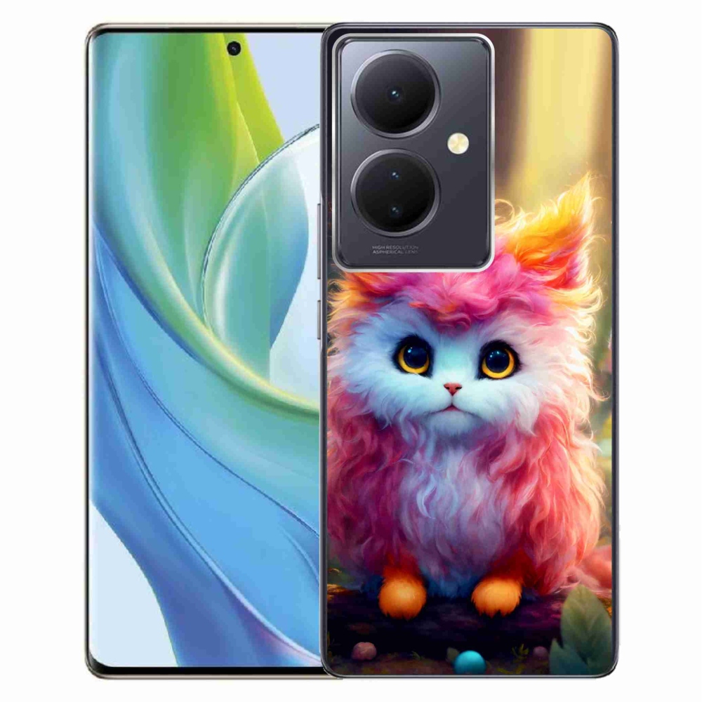 Gelový kryt mmCase na Vivo V29 Lite 5G - roztomilé kotě 5