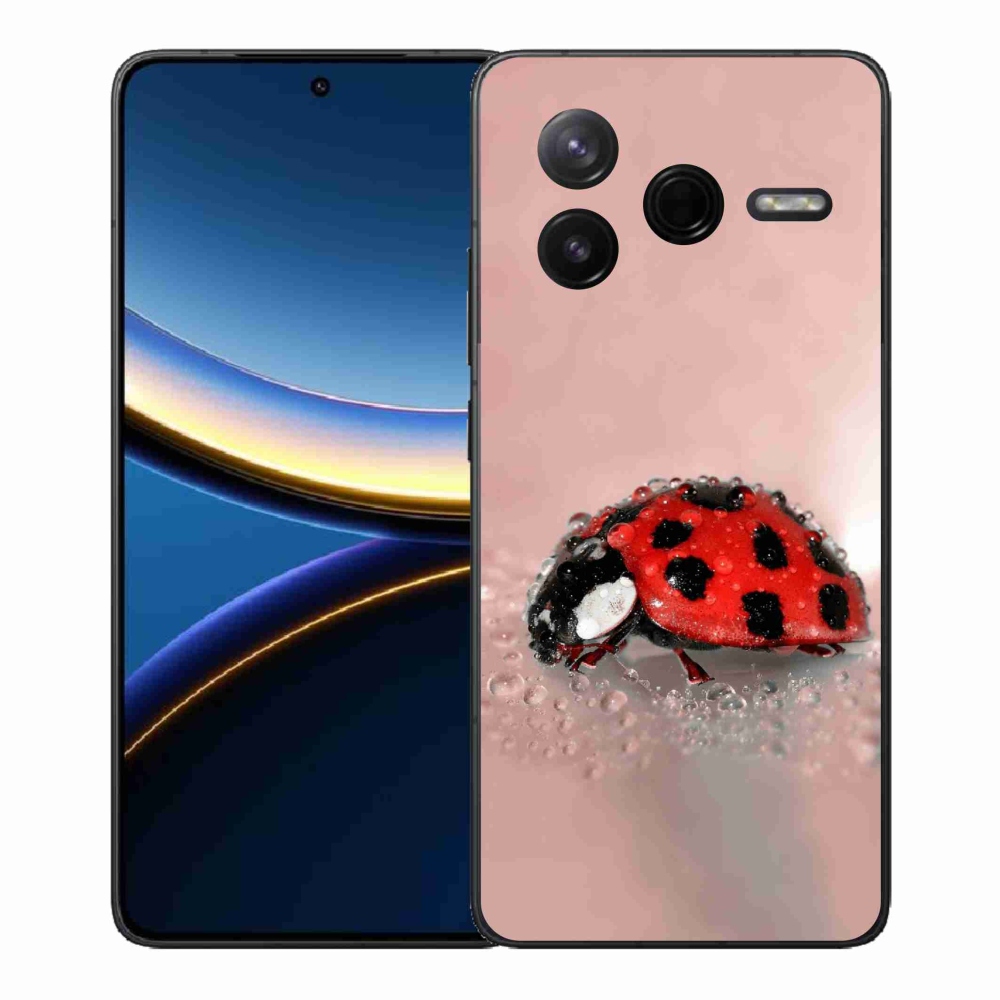 Gelový kryt mmCase na Xiaomi Poco F7 Pro - beruška