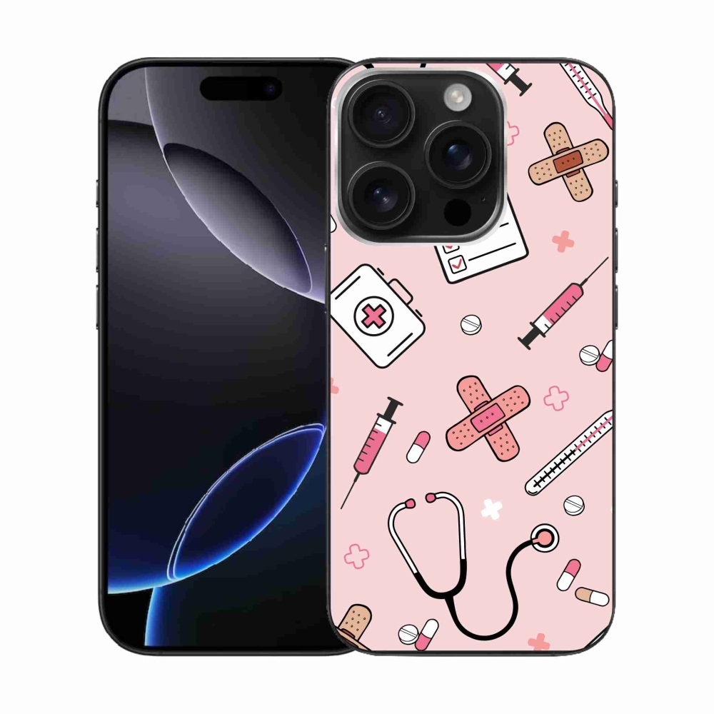 Gelový kryt mmCase na iPhone 16 Pro - zdravotnictví 2