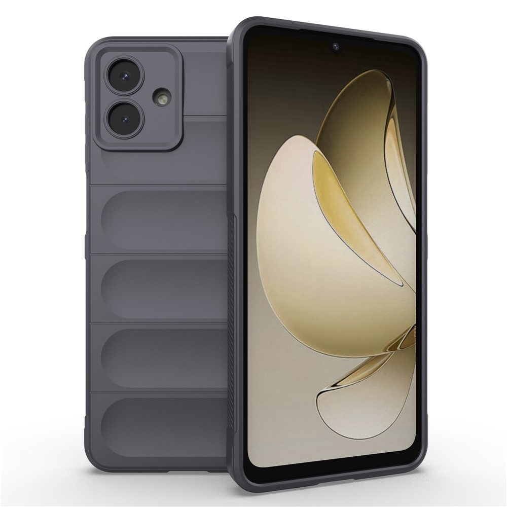 Rugg odolný gelový obal na Samsung Galaxy A07 4G - tmavěšedý