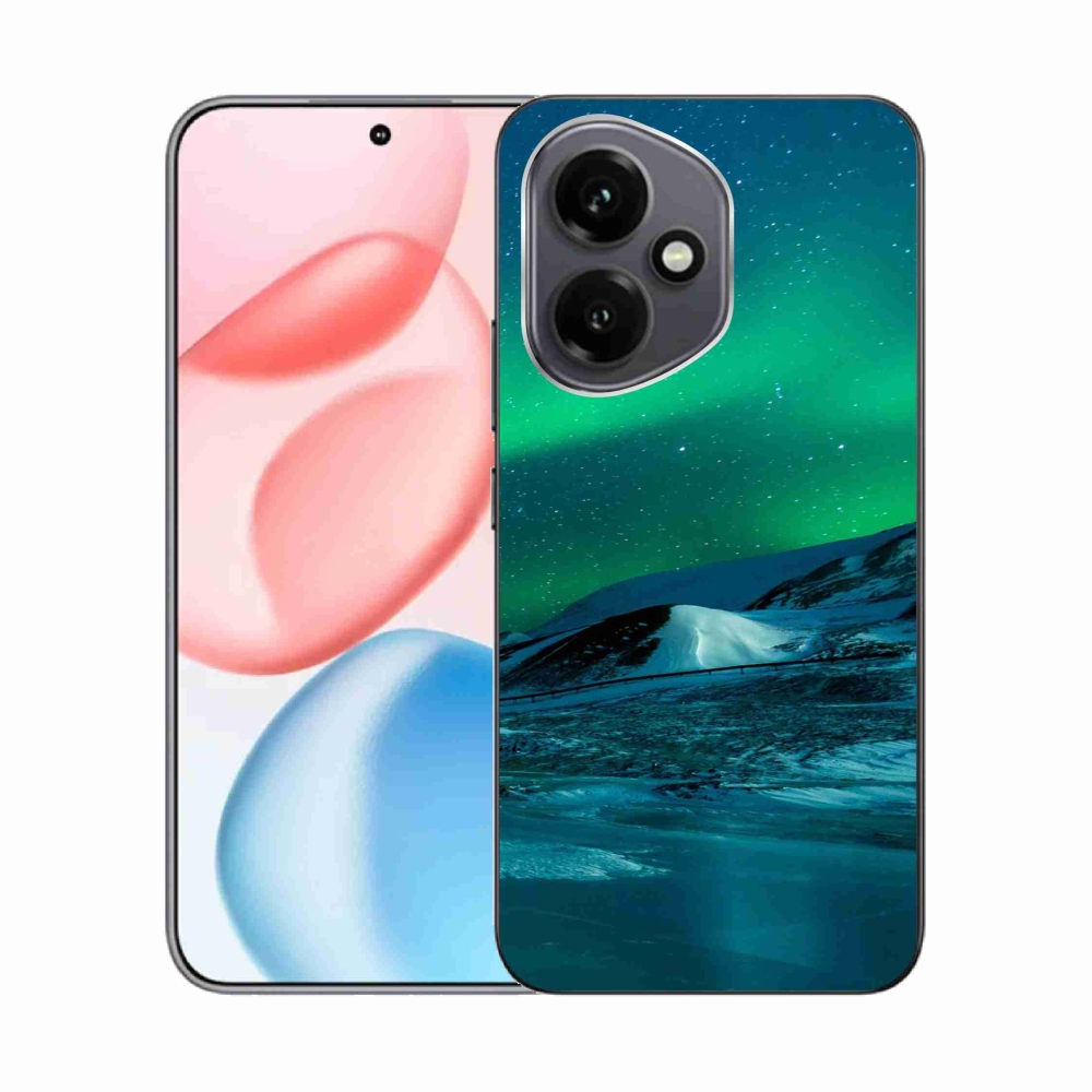 Gelový kryt mmCase na Honor 400 - polární záře