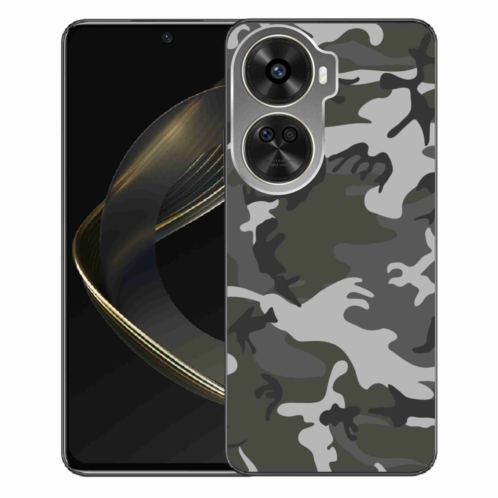 Gelový kryt mmCase na Huawei Nova 12 SE - maskáčový vzor