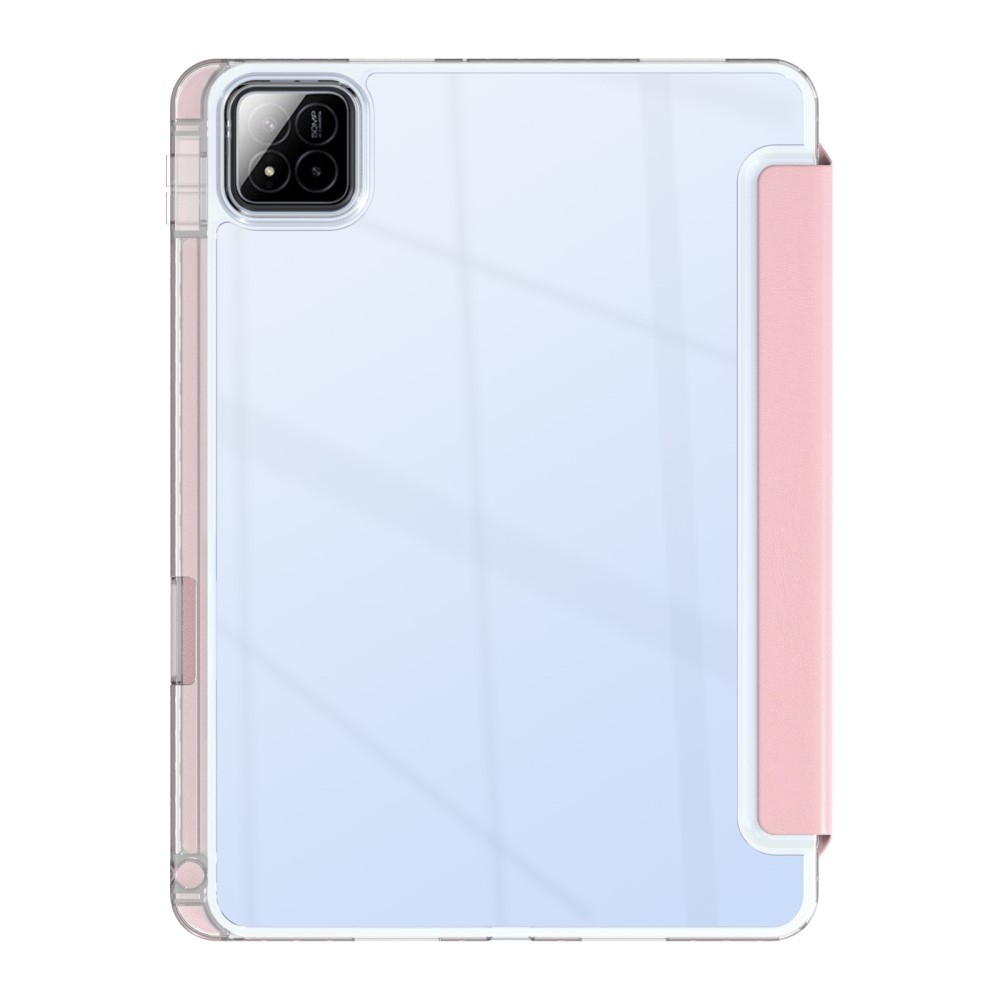 Origami chytré polohovací pouzdro na tablet Xiaomi Pad 7/7 Pro - růžové