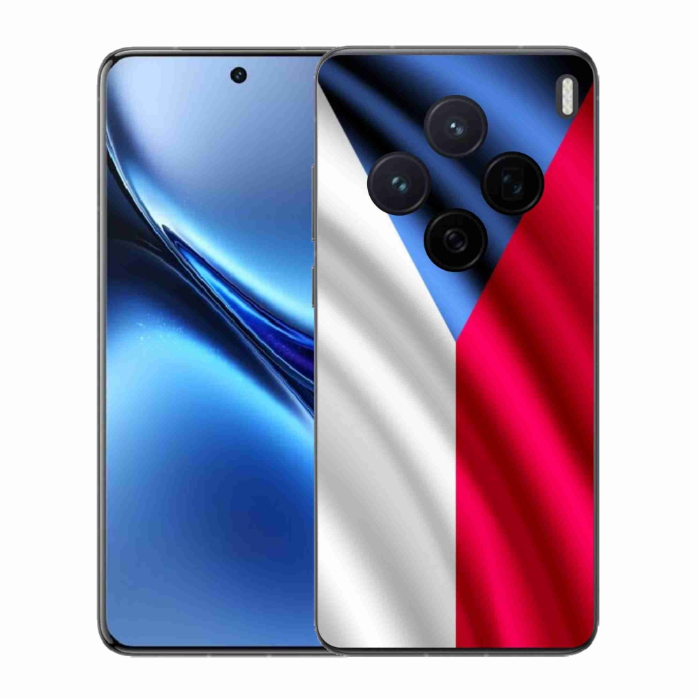 Gelový kryt mmCase na Vivo X200 5G - česká vlajka