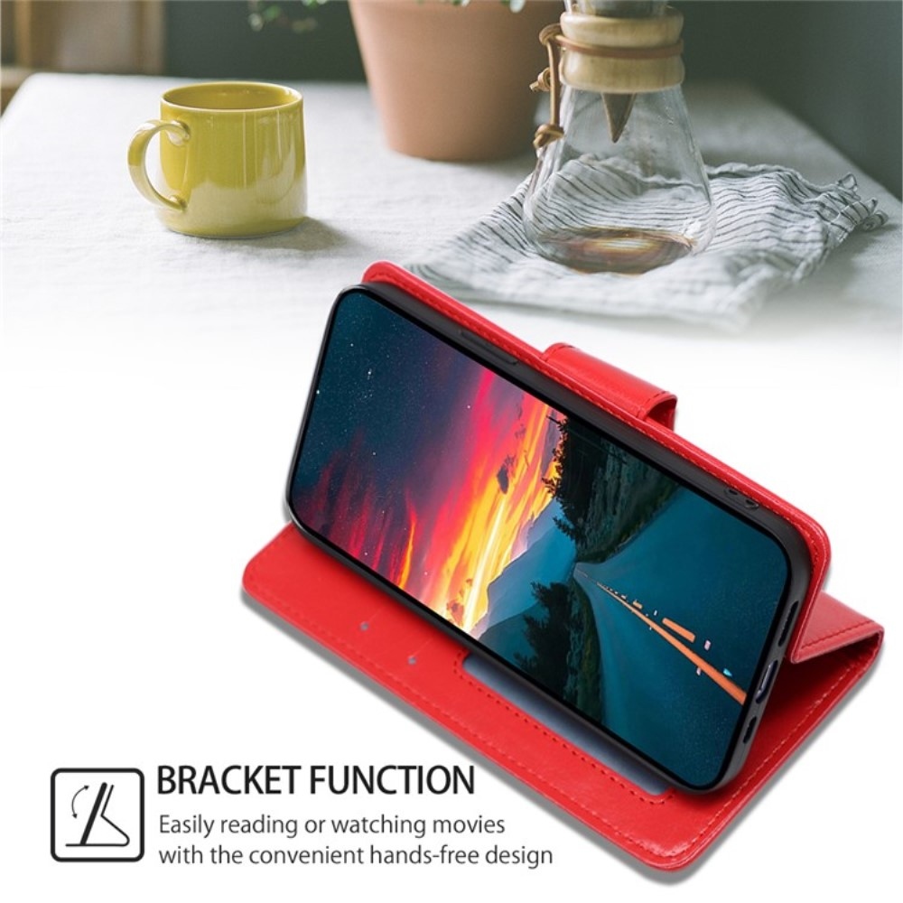 Case knížkové pouzdro na Huawei Nova 12i - červené