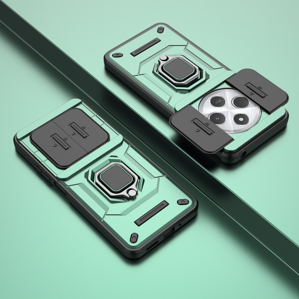 Lens odolný kryt na Xiaomi Redmi 14C/Poco C75 - zelený