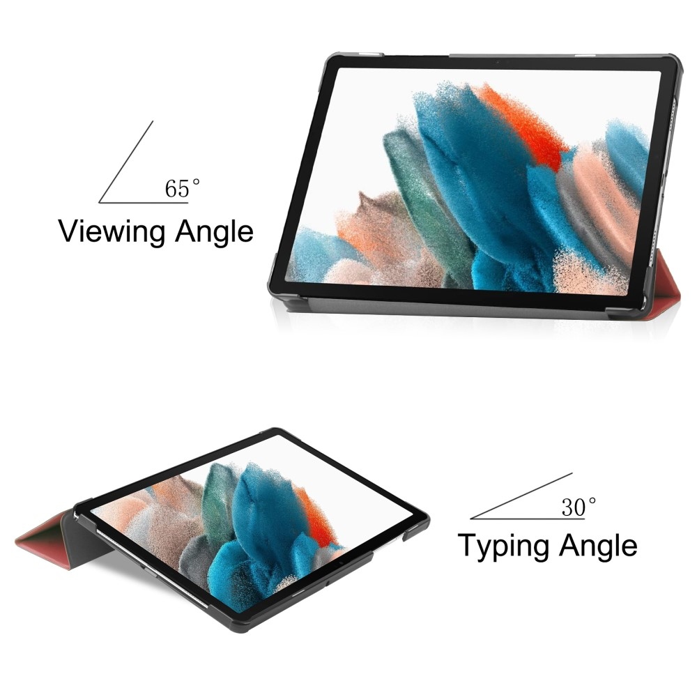 Case chytré zavírací pouzdro na Samsung Galaxy Tab A9 - vínové