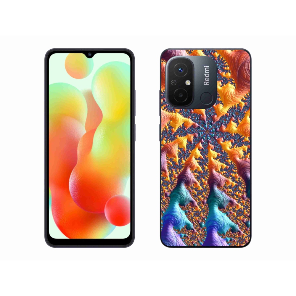 Gelový kryt mmCase na Xiaomi Redmi 12C - abstraktní motiv 23