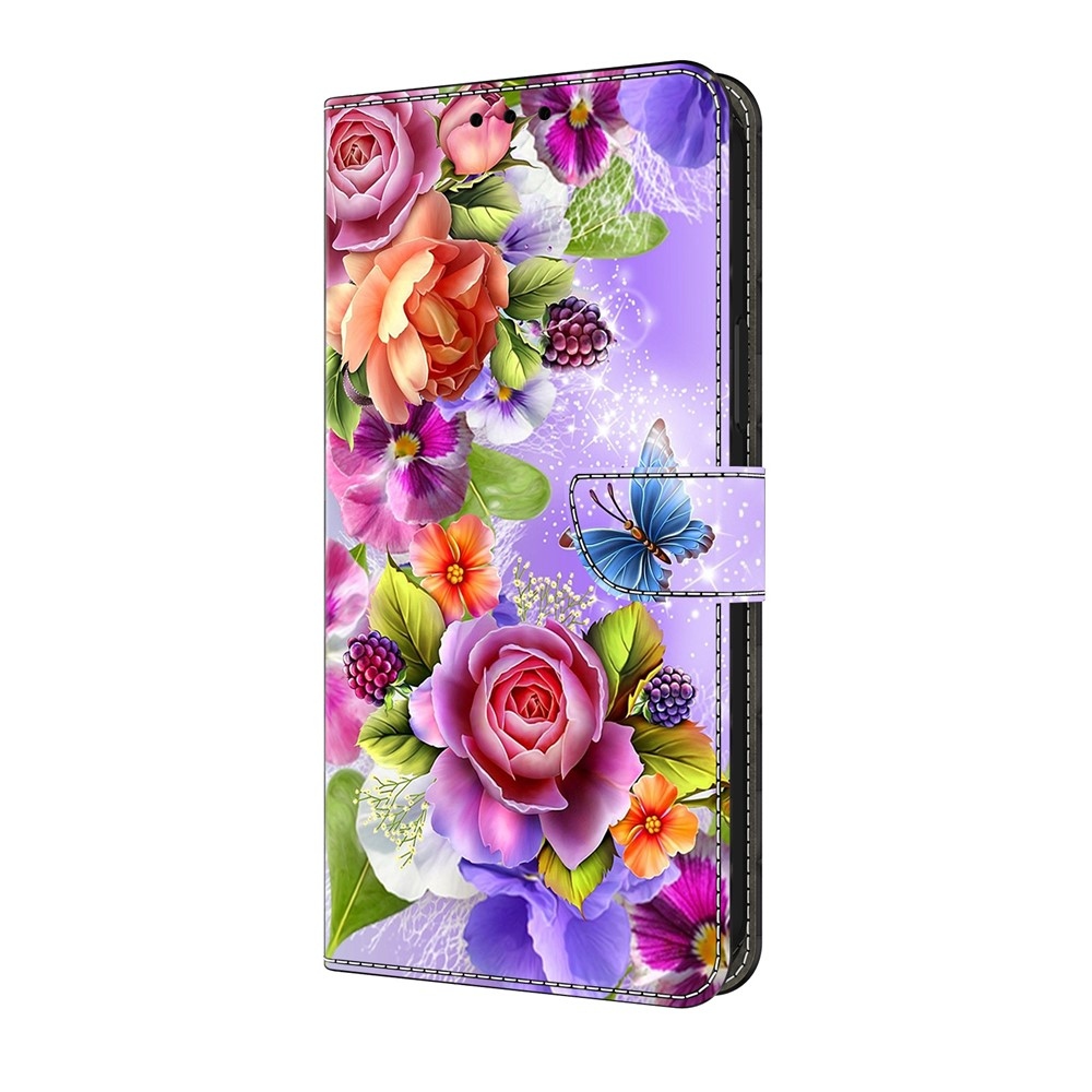 Smooth knížkové pouzdro na Google Pixel 10 Pro/Pixel 10 - barevné květiny