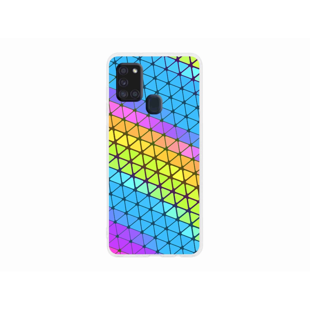 Gelový kryt mmCase na Samsung Galaxy A21s - abstraktní motiv 16