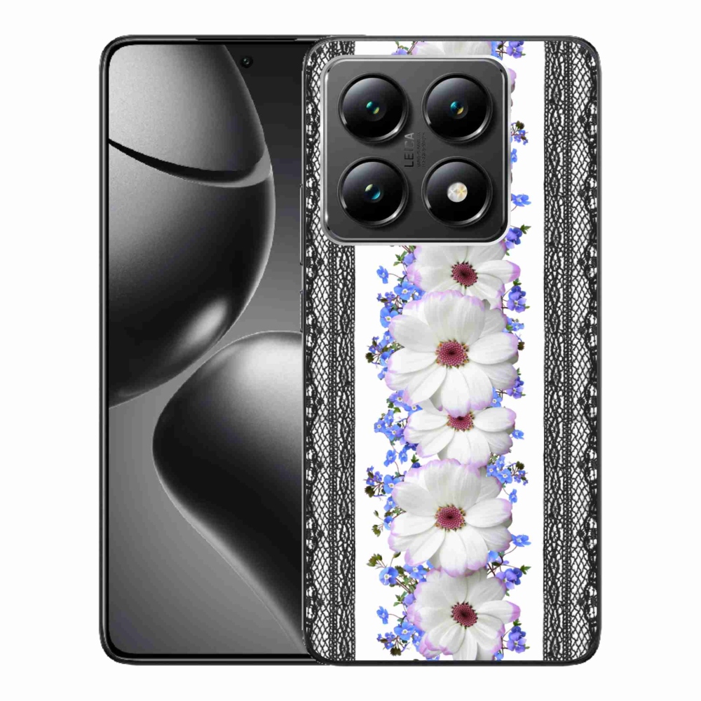 Gelový kryt mmCase na Xiaomi 14T - květiny 8