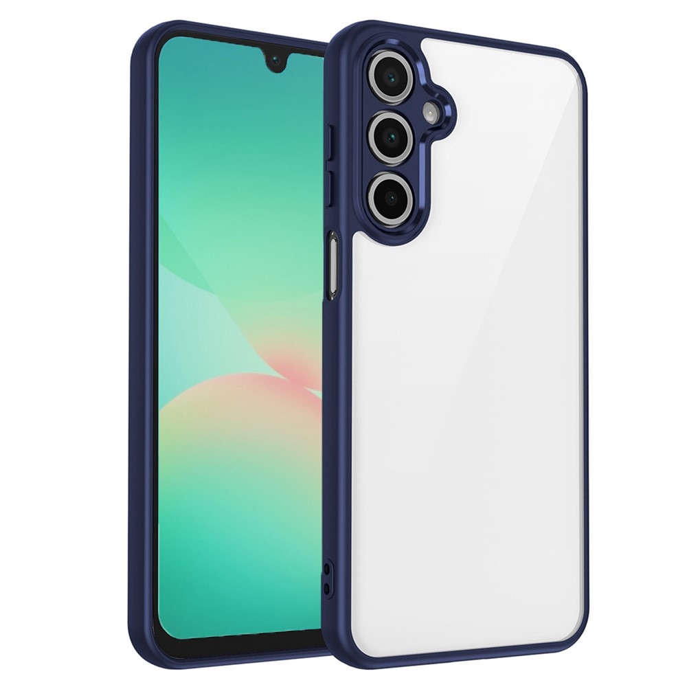 Back gelový obal s pevnými zády na Samsung Galaxy A17 5G - modrý