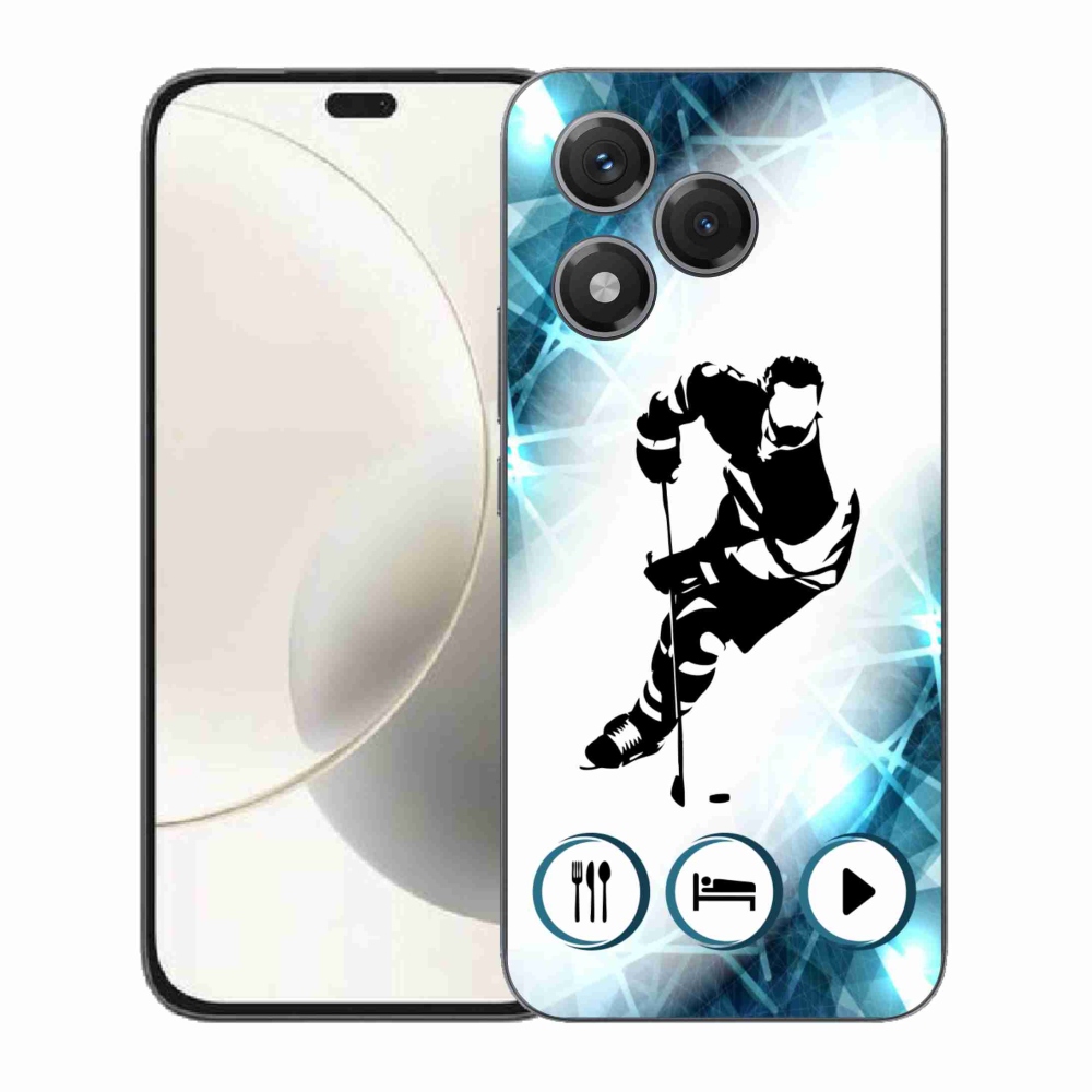 Gelový kryt mmCase na Honor 400 Lite - hokej 1