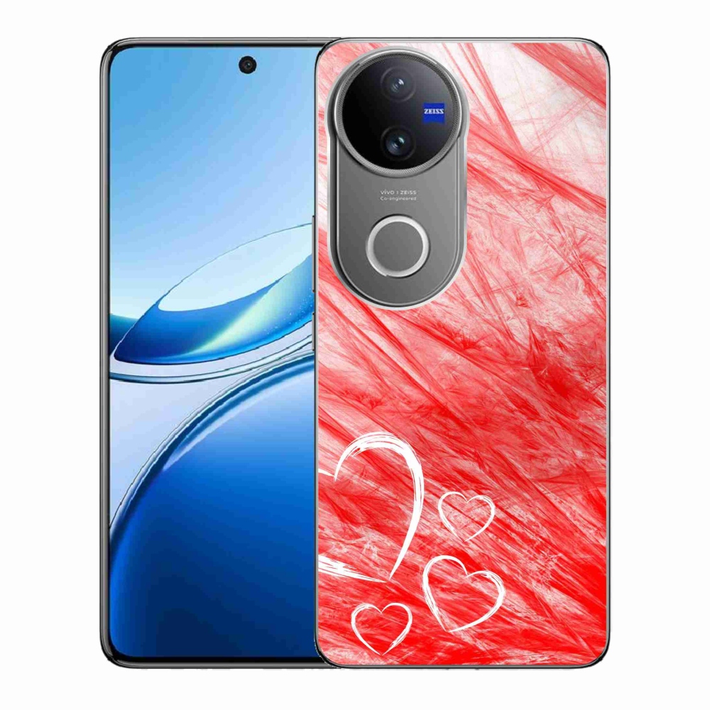 Gelový kryt mmCase na Vivo V50 5G - heart