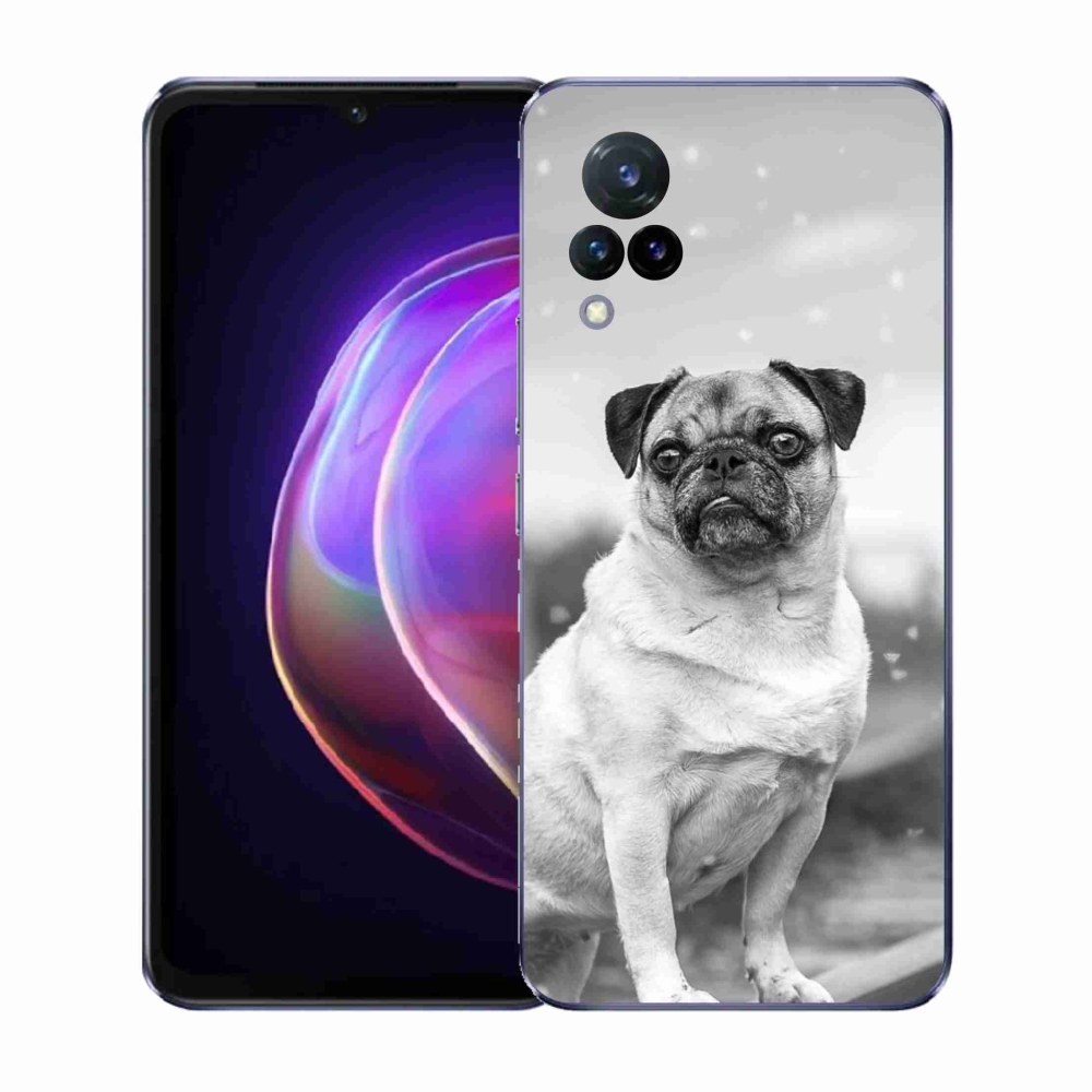 Gelový kryt mmCase na Vivo V21 4G/5G - mops