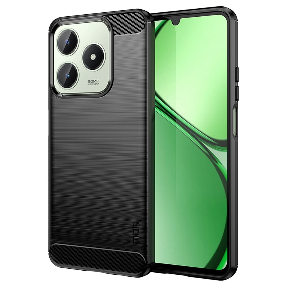 Carbon odolný gelový obal na Realme C61/C63 - černý