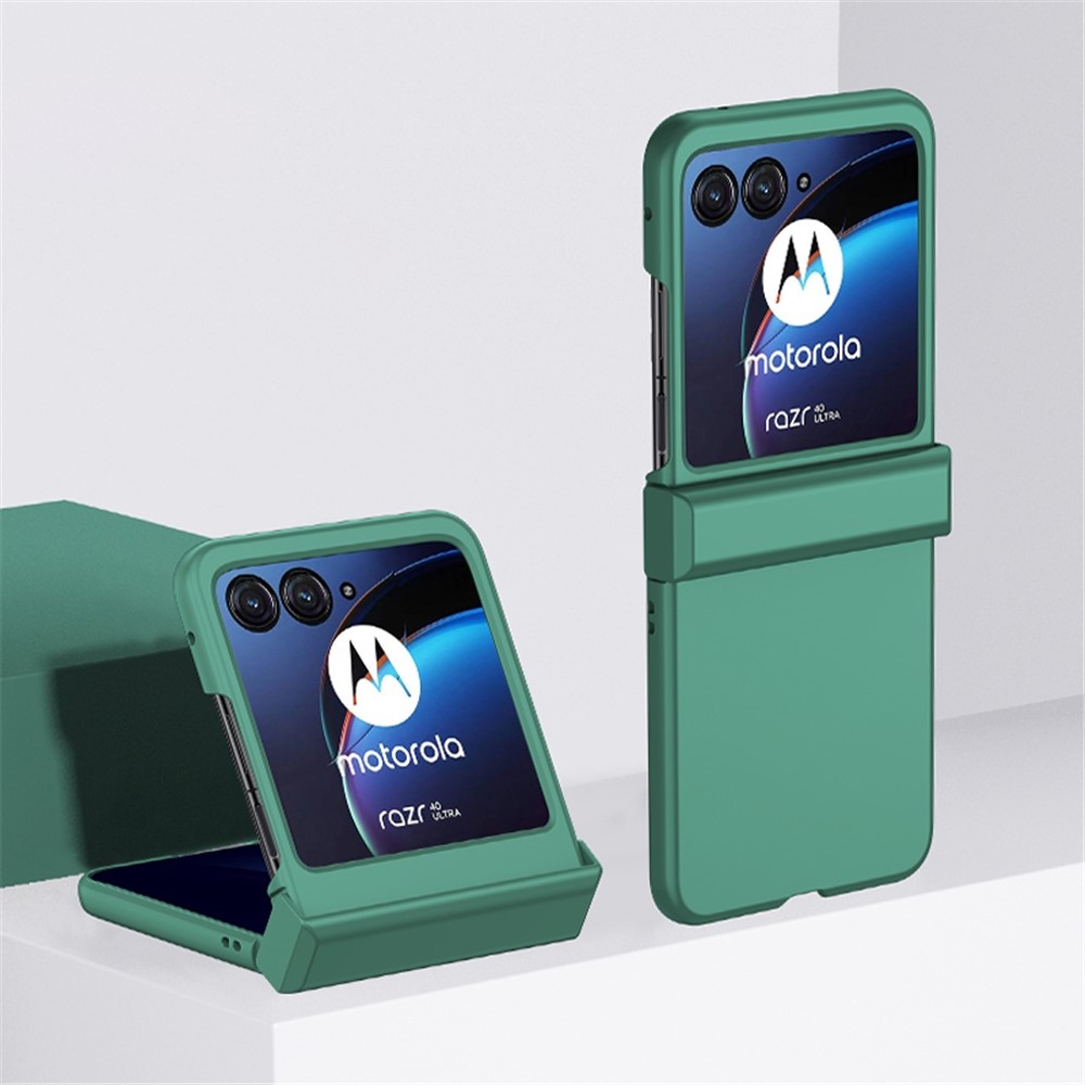 Hard plastový kryt na Motorola Razr 40 Ultra 5G - tmavězelený