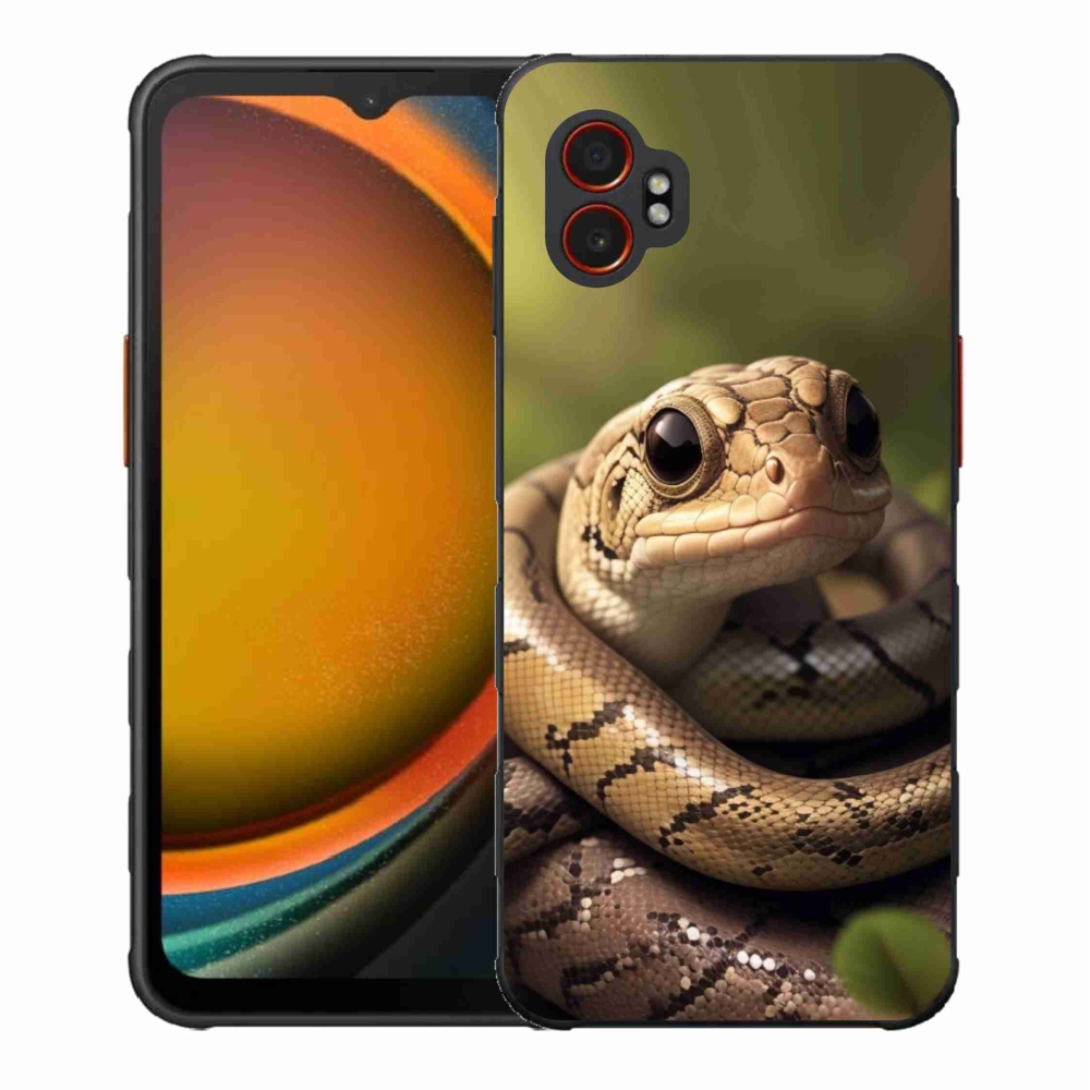 Gelový kryt mmCase na Samsung Galaxy Xcover 7 Pro - had 1