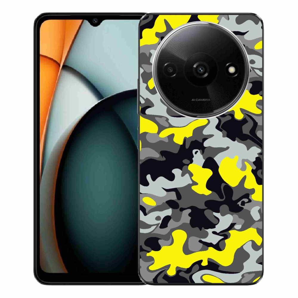 Gelový kryt mmCase na Xiaomi Redmi A3 - maskáčový vzor 6