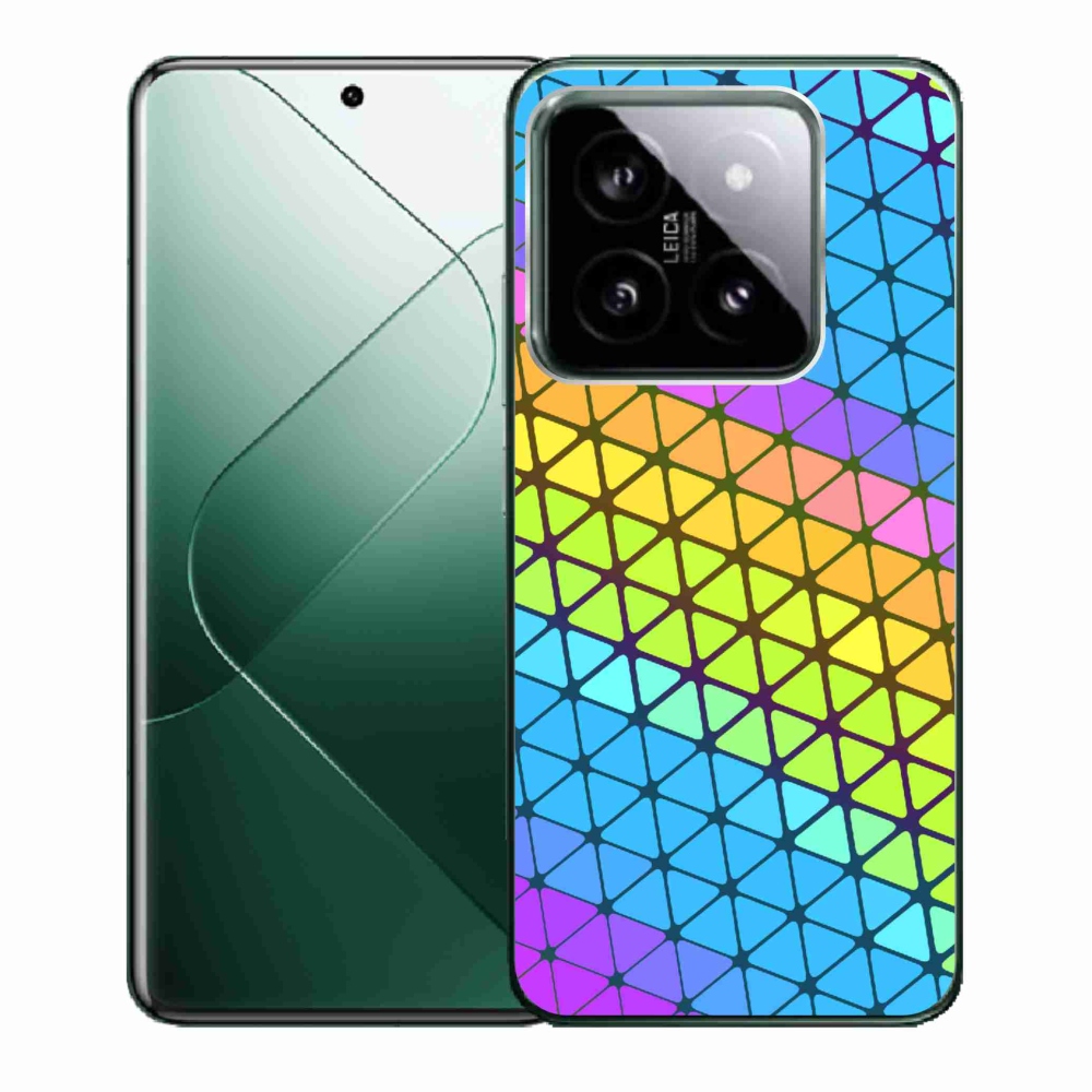 Gelový kryt mmCase na Xiaomi 14 - abstraktní motiv 16