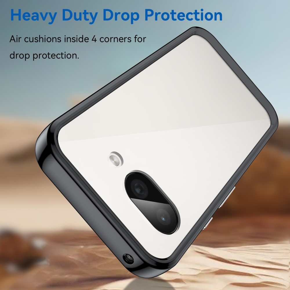 Gelový obal s pevnými zády na Google Pixel 9a - černý