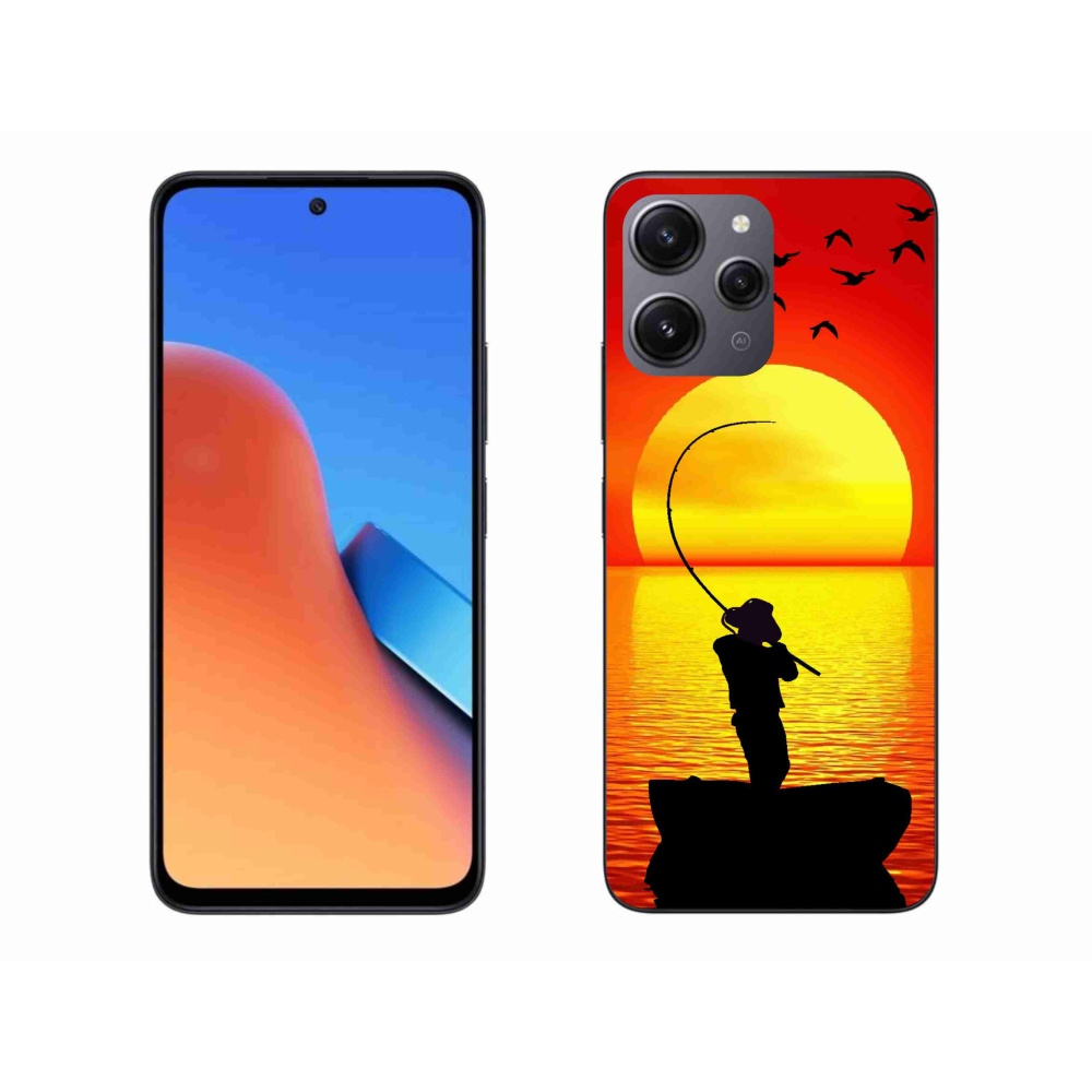 Gelový kryt mmCase na Xiaomi Redmi 12 - rybaření