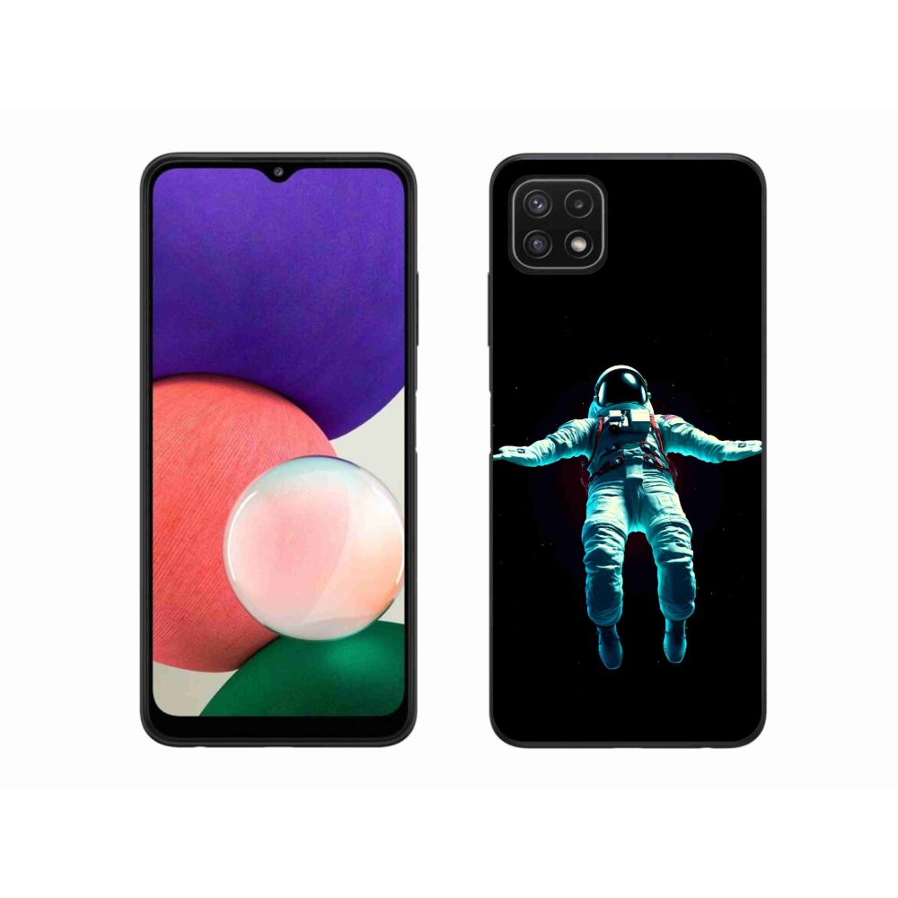 Gelový kryt mmCase na Samsung Galaxy A22 5G - kosmonaut