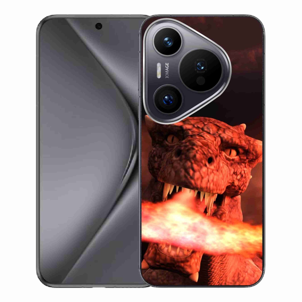 Gelový kryt mmCase na Huawei Pura 70 Pro - drak
