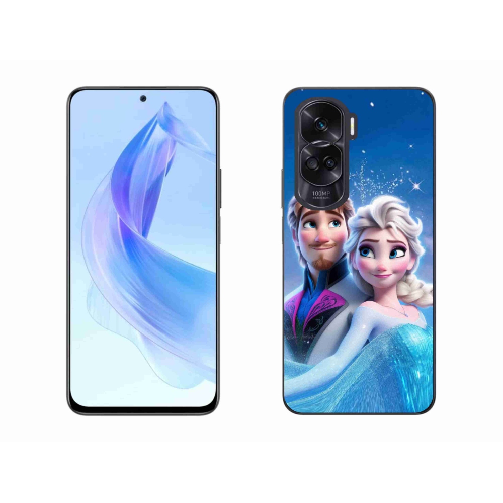 Gelový kryt mmCase na Honor 90 Lite - ledové království 1