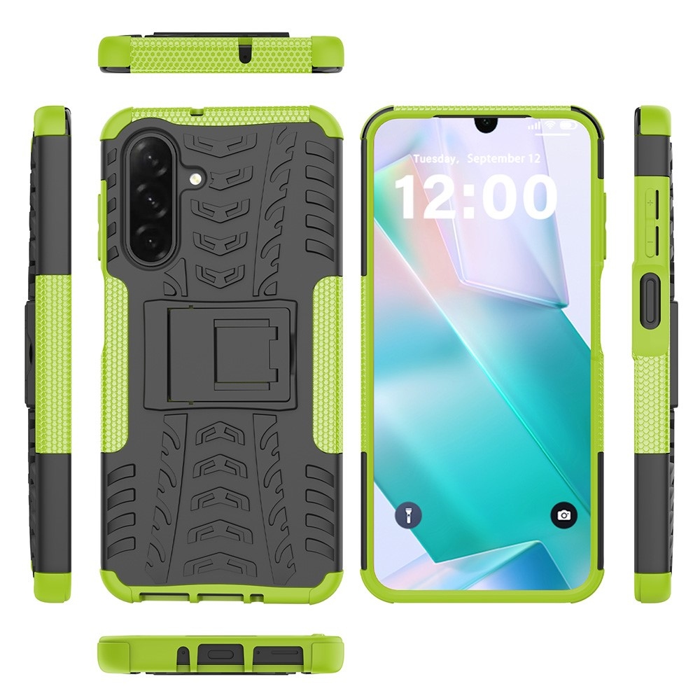 Kick odolný kryt na Samsung Galaxy A26 5G - zelený