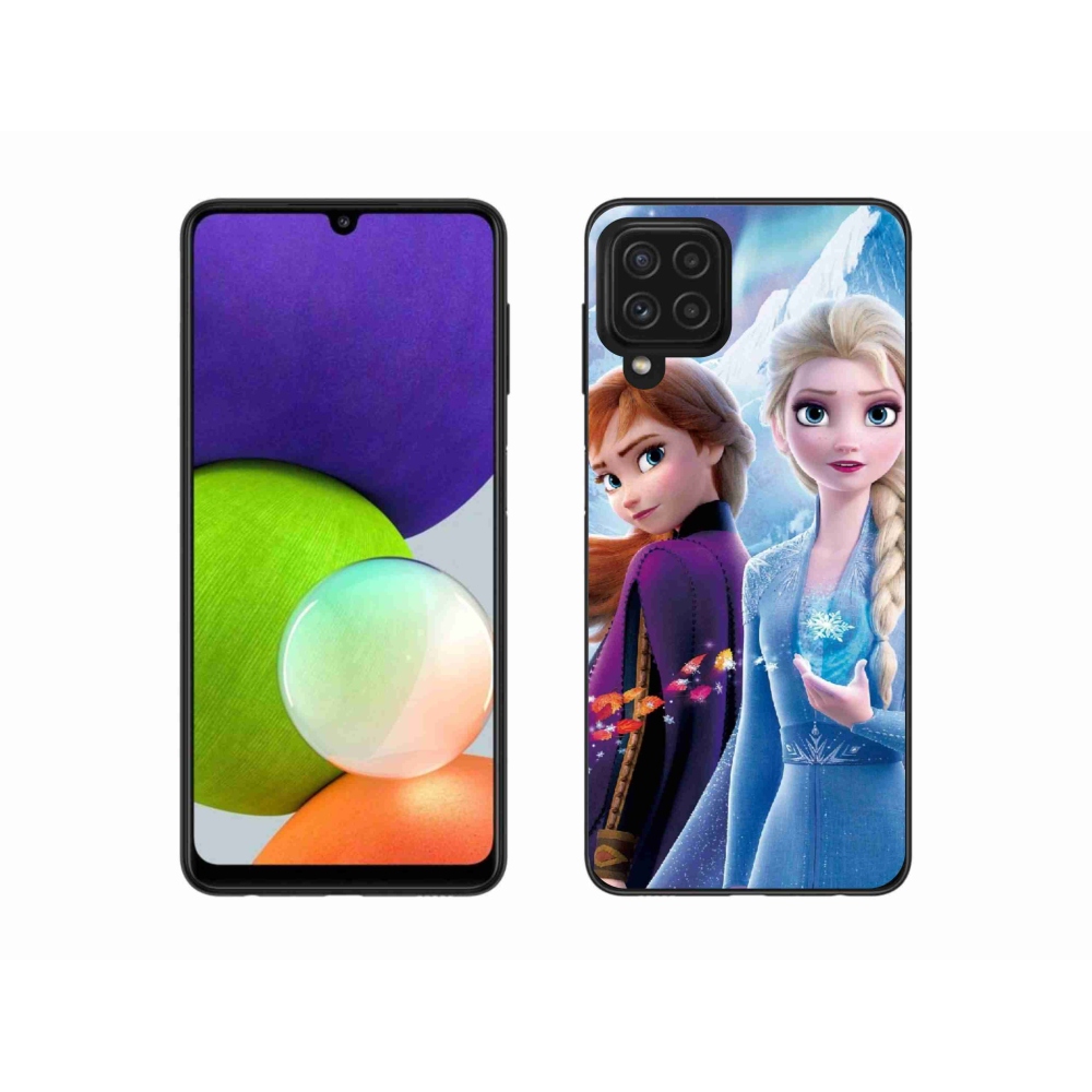 Gelový kryt mmCase na Samsung Galaxy A22 4G - ledové království 3